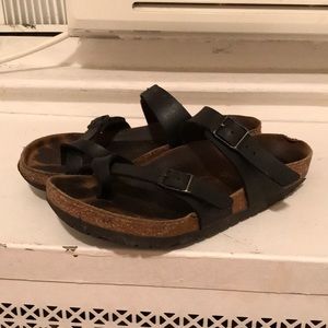 Black Birkenstocks
